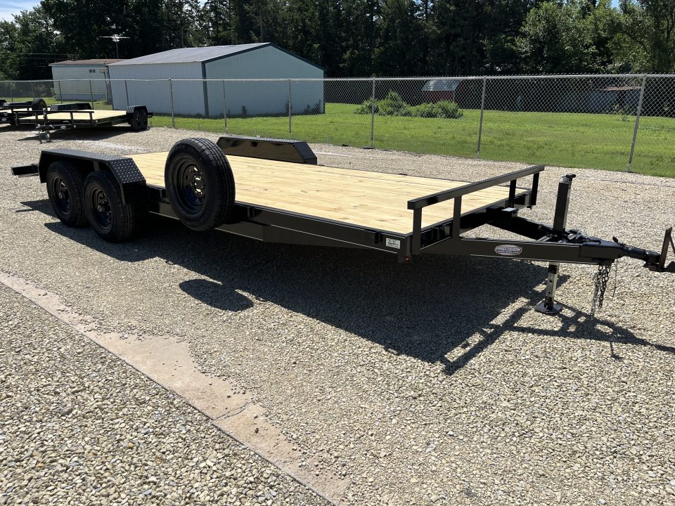 New 2026 Precision Trailers 83"x20' (18+2) Dovetail Car Trailer 10K