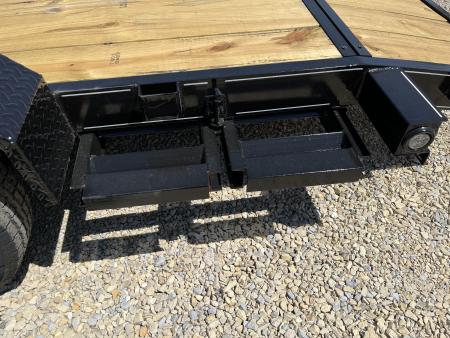 New 2026 Precision Trailers 83"x20' (18+2) Dovetail Car Trailer 10K