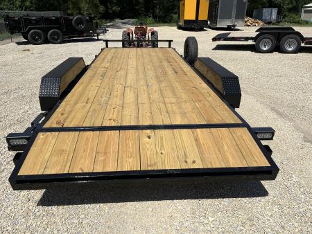 New 2026 Precision Trailers 83"x20' (18+2) Dovetail Car Trailer 10K