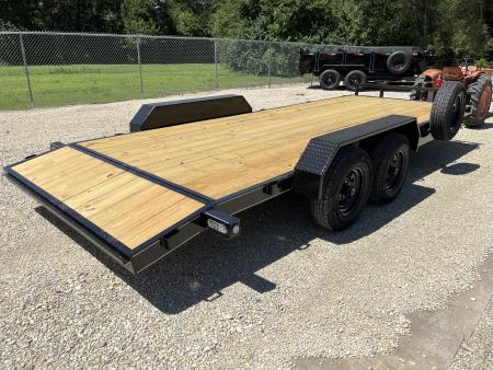 New 2026 Precision Trailers 83"x20' (18+2) Dovetail Car Trailer 10K