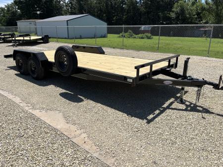 New 2026 Precision Trailers 83"x20' (18+2) Dovetail Car Trailer 10K