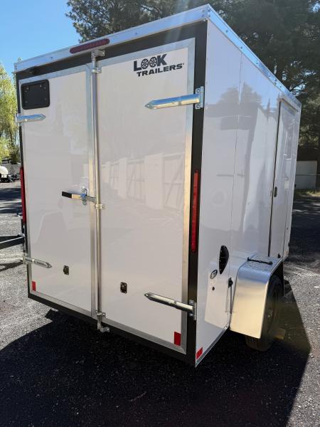 New 2026 Look Trailers 6X10 ST DLX Cargo / Enclosed Trailer Barn Doors
