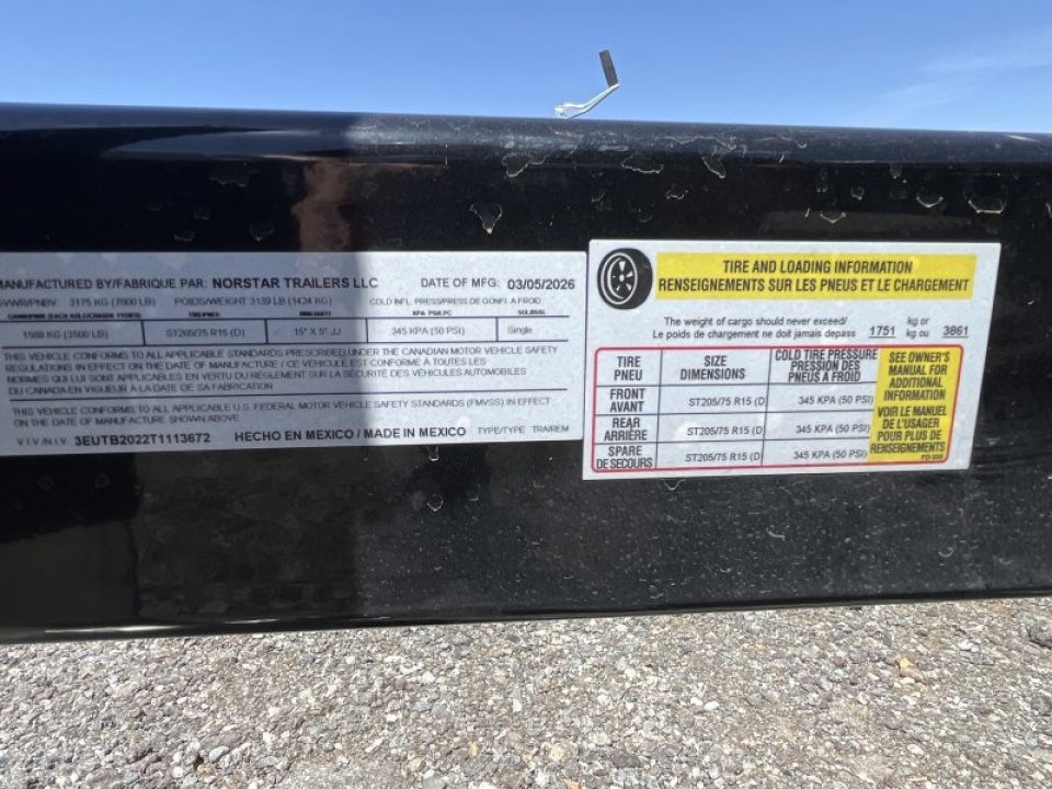 New 2026 Iron Bull TRB Tilt Trailer