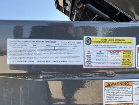 New 2026 Norstar DCB Dump Trailer