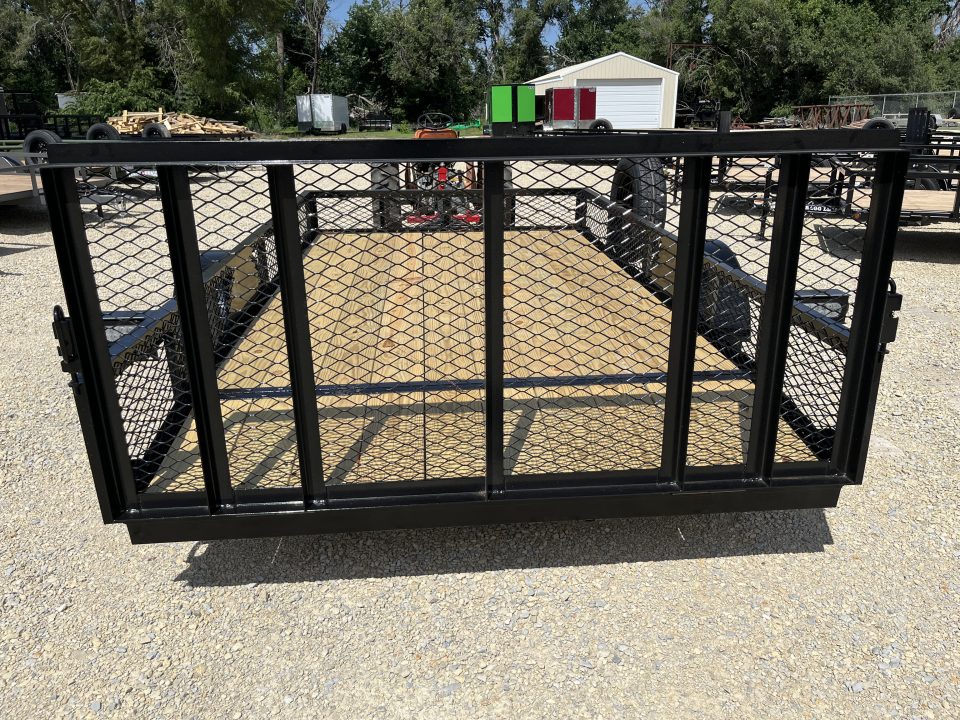 New 2026 Precision Trailers 77"x12 Dovetail Utility Trailer
