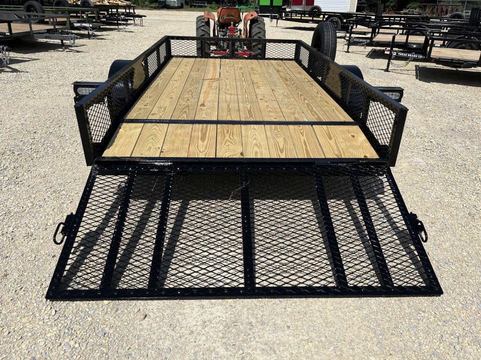 New 2026 Precision Trailers 77"x12 Dovetail Utility Trailer