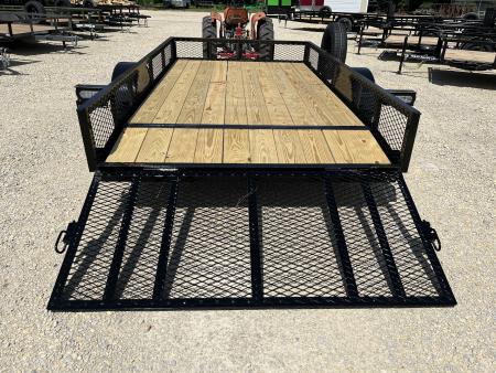 New 2026 Precision Trailers 77"x12 Dovetail Utility Trailer