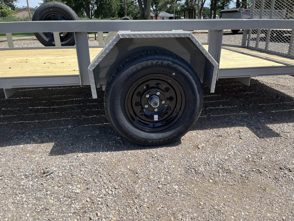 New 2026 Precision Trailers 77"x14' (12+2) Dovetail HD Utility Trailer