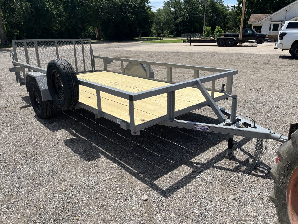 New 2026 Precision Trailers 77"x14' (12+2) Dovetail HD Utility Trailer