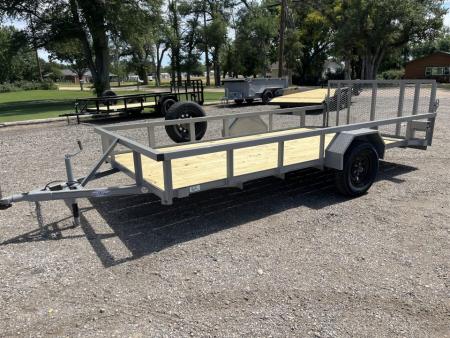 New 2026 Precision Trailers 77 x14' (12+2) Dovetail HD Utility Trailer