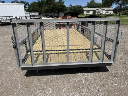 New 2026 Precision Trailers 77"x14' (12+2) Dovetail HD Utility Trailer
