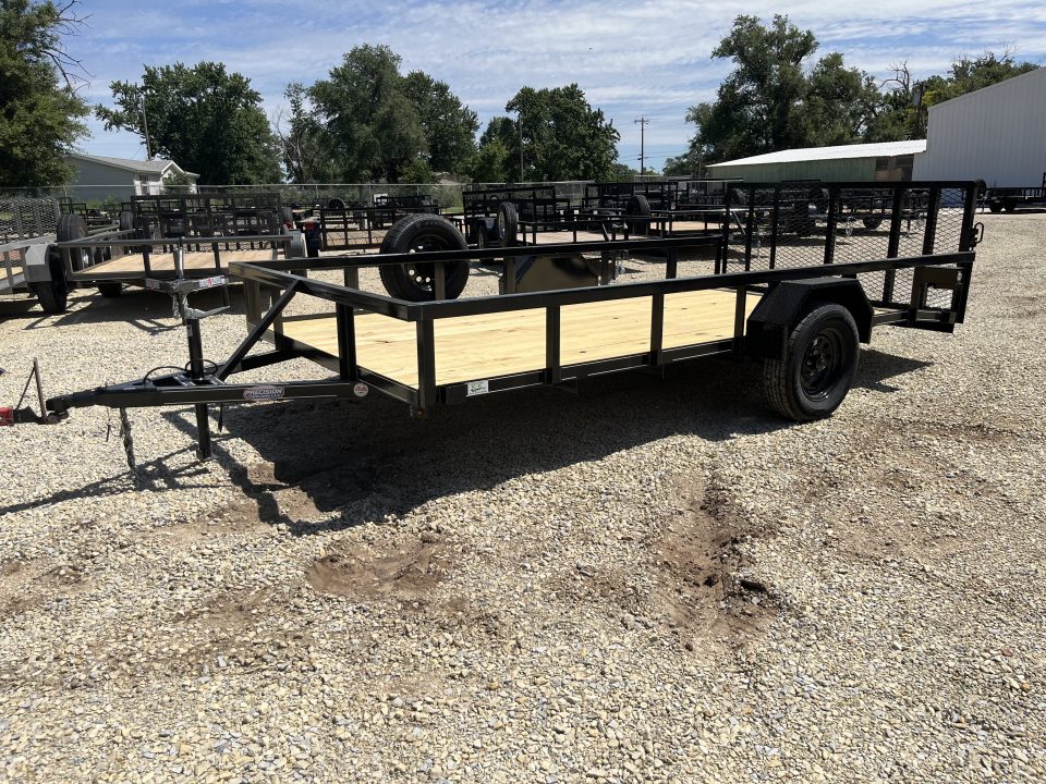 New 2026 Precision Trailers 83"x14' (12+2) Dovetail HD Utility Trailer