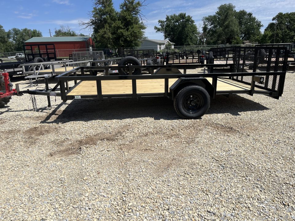 New 2026 Precision Trailers 83"x14' (12+2) Dovetail HD Utility Trailer