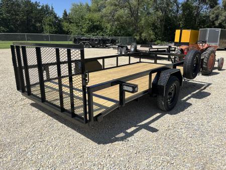 New 2026 Precision Trailers 83"x14' (12+2) Dovetail HD Utility Trailer