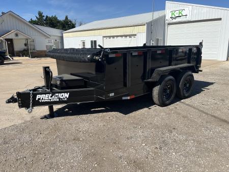 New 2026 Precision Trailers 7x12 Dump Trailer