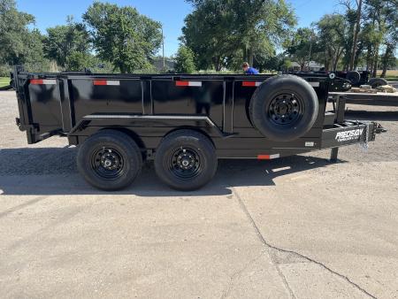 New 2026 Precision Trailers 7x12 Dump Trailer