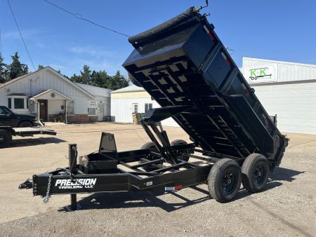New 2026 Precision Trailers 7x12 Dump Trailer