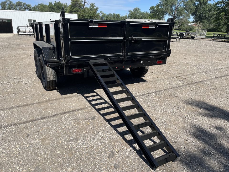 New 2026 Precision Trailers 7x14 Dump Trailer
