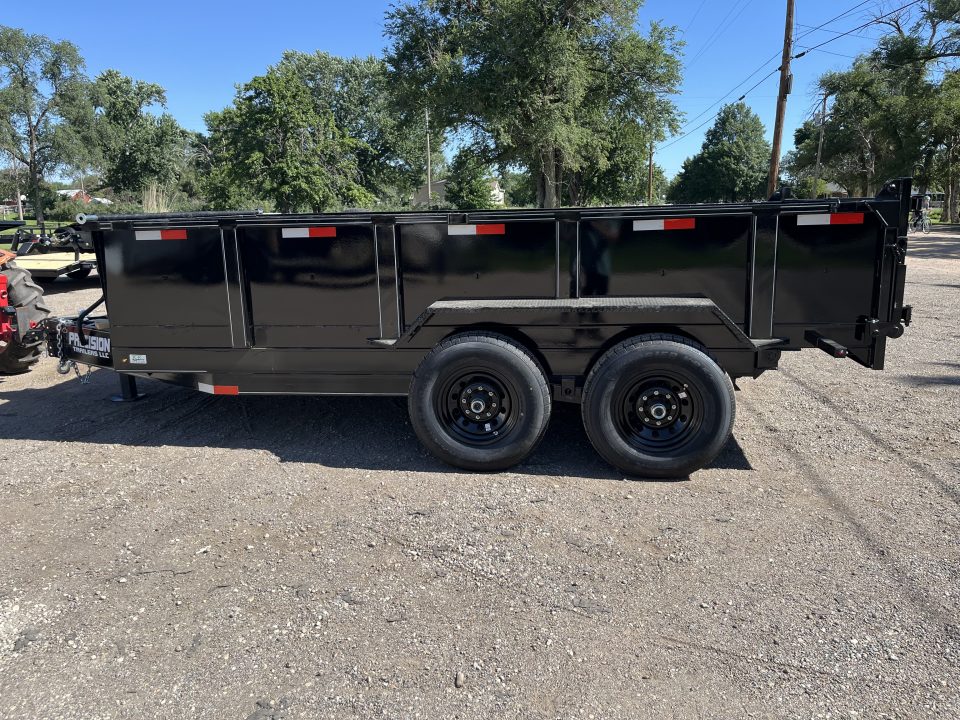 New 2026 Precision Trailers 7x14 Dump Trailer