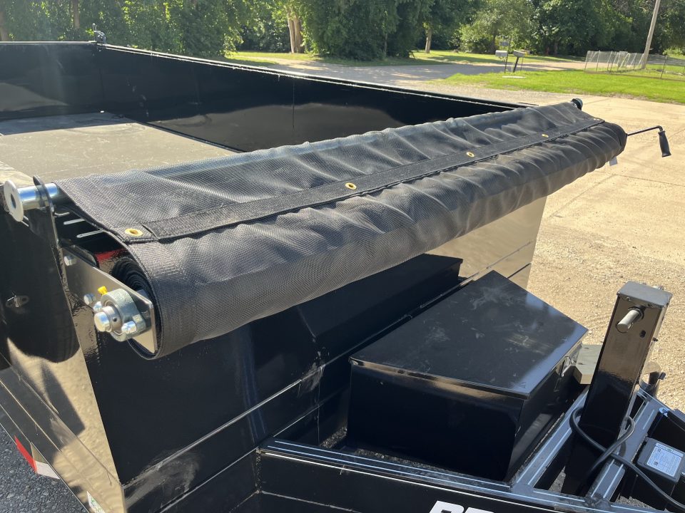 New 2026 Precision Trailers 7x14 Dump Trailer