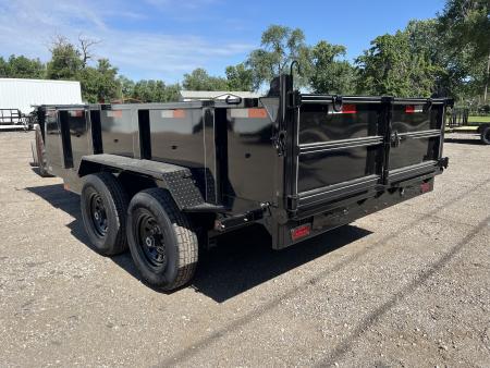 New 2026 Precision Trailers 7x14 Dump Trailer