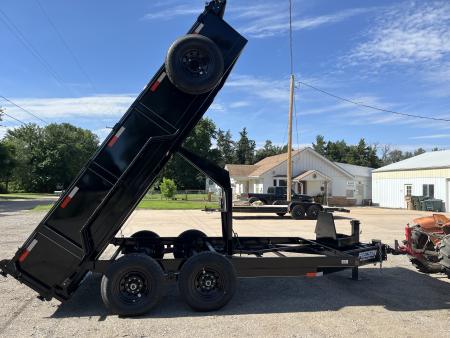 New 2026 Precision Trailers 7x14 Dump Trailer