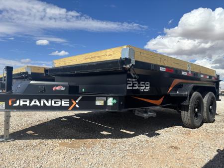 New 2026 ORANGE X CSD 83X14 DUMP TRAILER 14K Dump Trailer