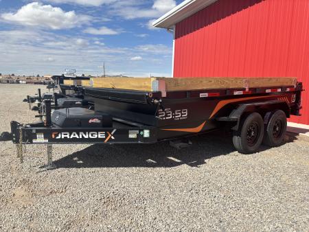 New 2026 ORANGE X CSD 83X14 DUMP TRAILER 14K Dump Trailer