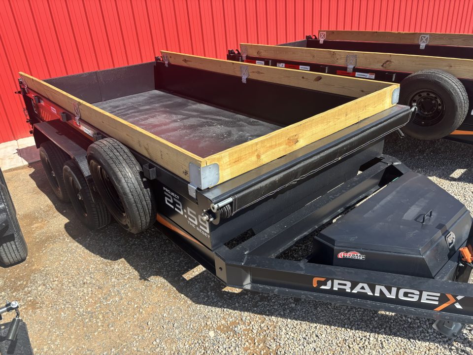 New 2026 ORANGE X CSD 83X14 DUMP TRAILER 14K Dump Trailer