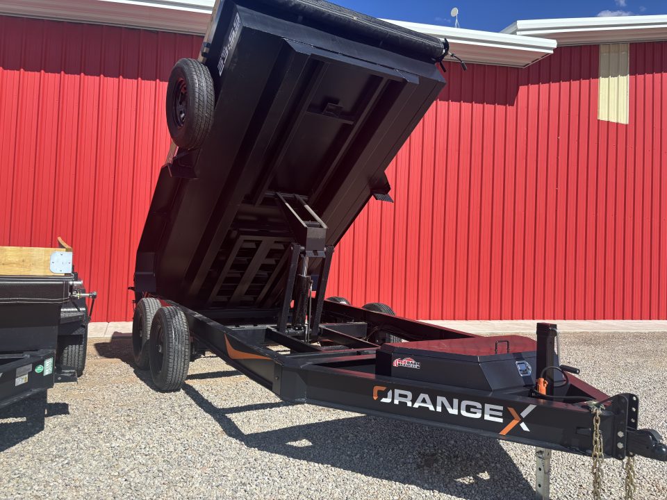 New 2026 ORANGE X CSD 83X14 DUMP TRAILER 14K Dump Trailer