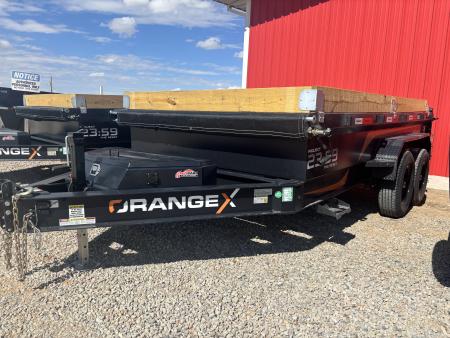 New 2026 ORANGE X CSD 83X14 DUMP TRAILER 14K Dump Trailer