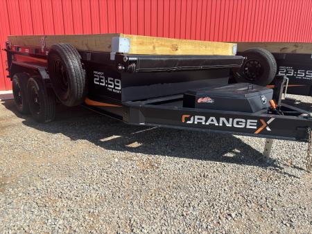 New 2026 ORANGE X CSD 83X14 DUMP TRAILER 14K Dump Trailer