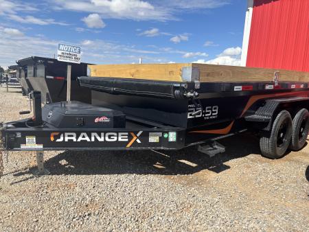 New 2026 ORANGE X CSD 83X14 DUMP TRAILER 14K Dump Trailer