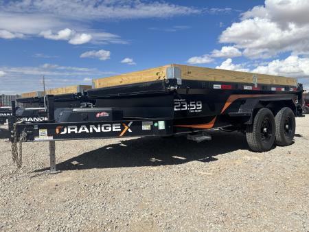 New 2026 ORANGE X CSD 83X14 DUMP TRAILER 14K Dump Trailer