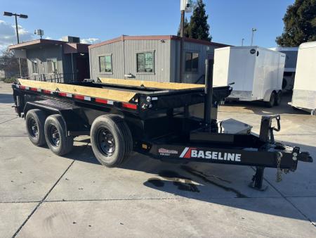 New 2026 Baseline HDU207L14X82 7FT X 14FT 14K GVW Dump Trailer