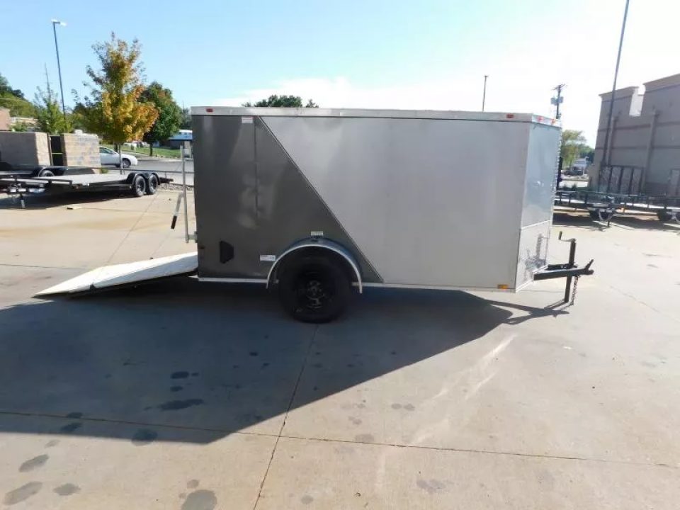 New Enclosed Trailer 5 X 10 Ramp 2990Axle