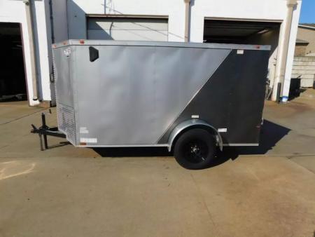 New Enclosed Trailer 5 X 10 Ramp 2990Axle