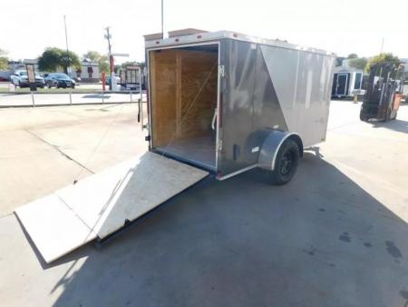 New Enclosed Trailer 5 X 10 Ramp 2990Axle