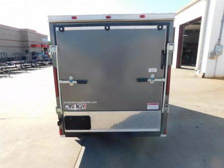 New Enclosed Trailer 5 X 10 Ramp 2990Axle