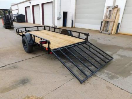 New Buck Dandy 77X12 Ramp 5200# Axle