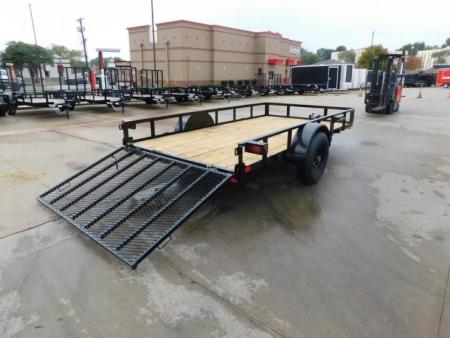 New Buck Dandy 77X12 Ramp 5200# Axle