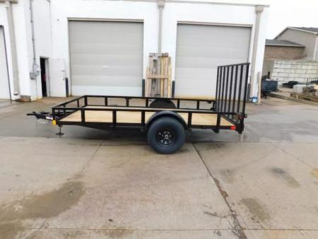 New Buck Dandy 77X12 Ramp 5200# Axle