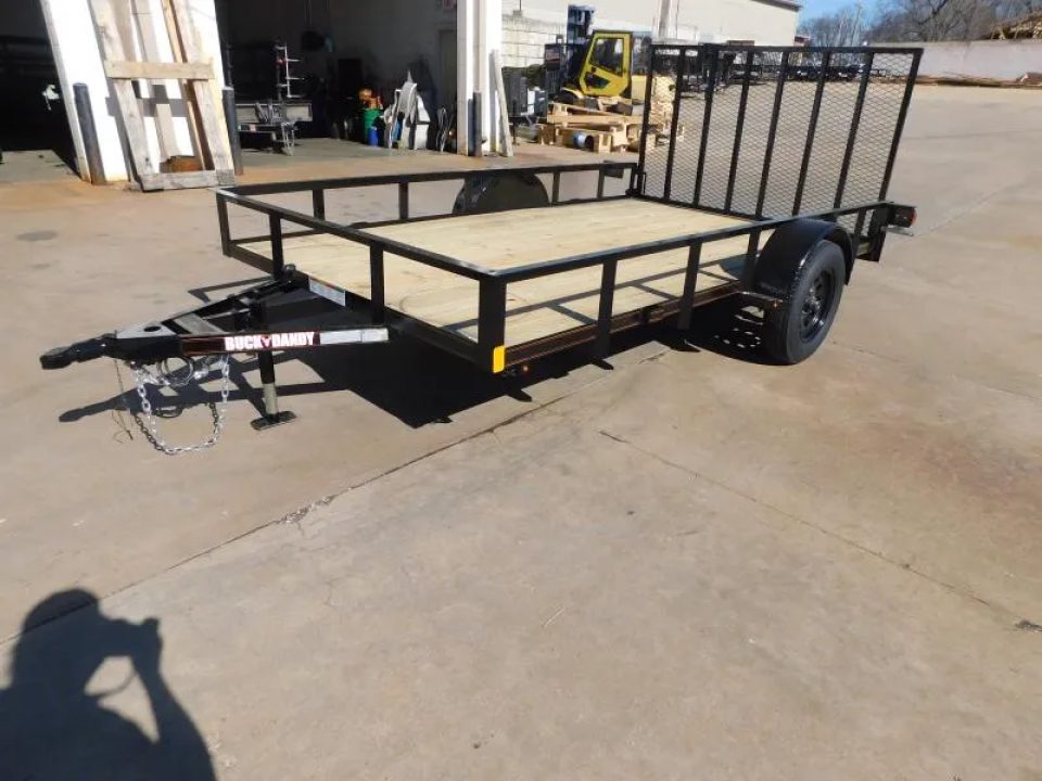 New 2026 Buck Dandy 83X12 2900 GVWR Utility Trailer