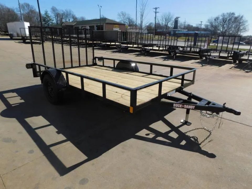 New 2026 Buck Dandy 83X12 2900 GVWR Utility Trailer