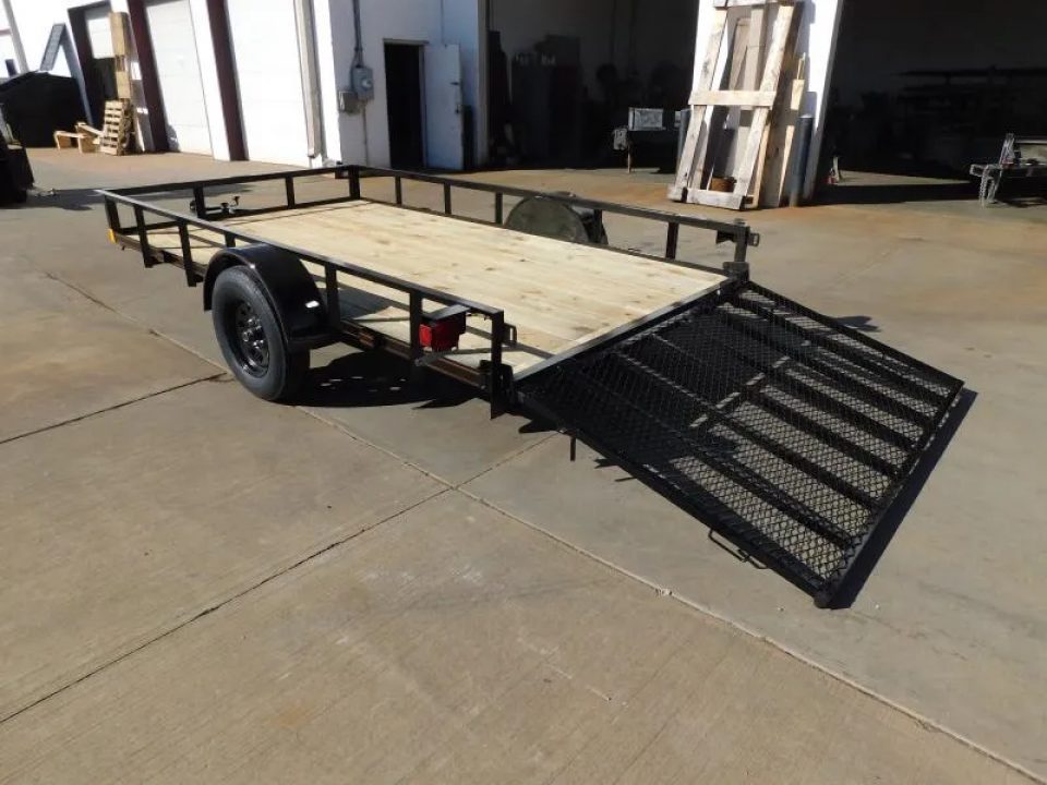 New 2026 Buck Dandy 83X12 2900 GVWR Utility Trailer
