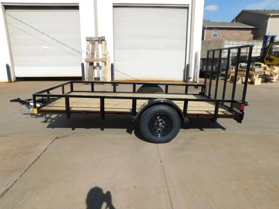 New 2026 Buck Dandy 77X12 2900 GVWR Utility Trailer