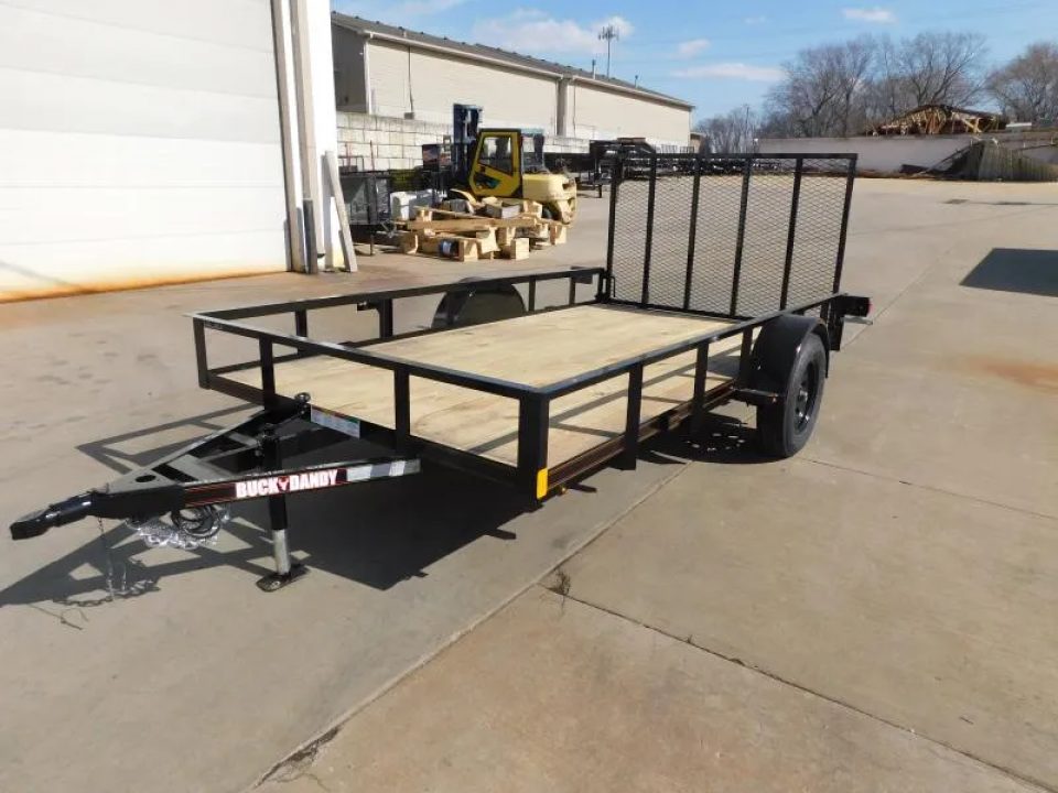 New 2026 Buck Dandy 77X12 2900 GVWR Utility Trailer