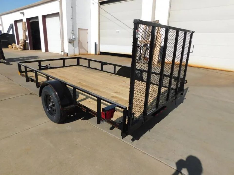 New 2026 Buck Dandy 77X12 2900 GVWR Utility Trailer
