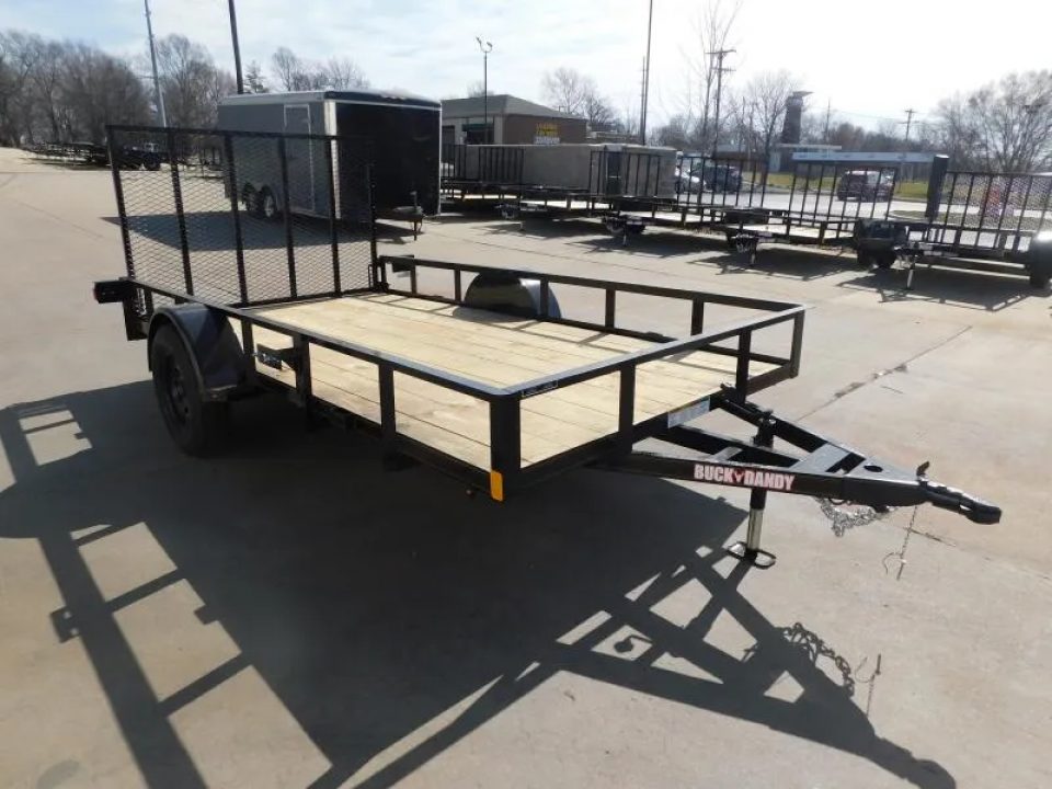 New 2026 Buck Dandy 77X12 2900 GVWR Utility Trailer