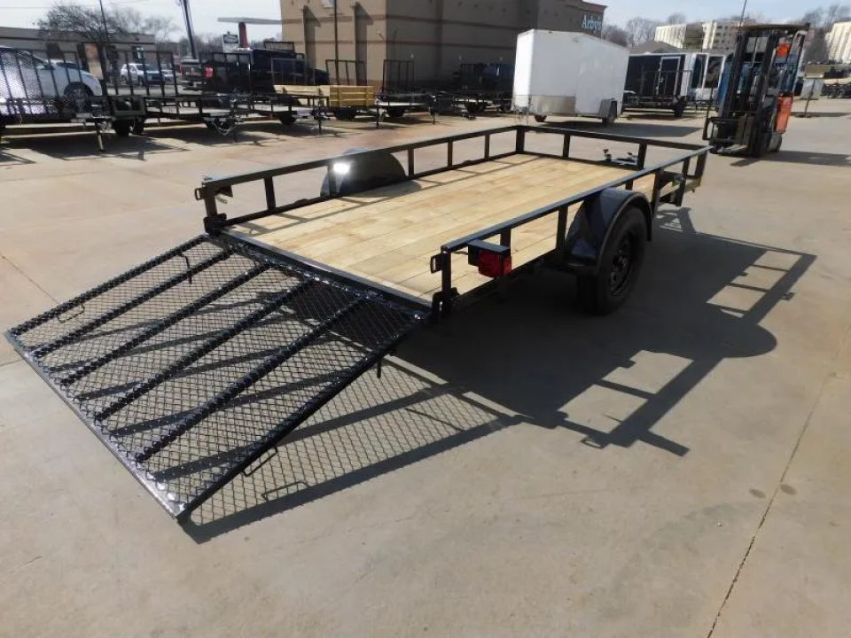 New 2026 Buck Dandy 77X12 2900 GVWR Utility Trailer